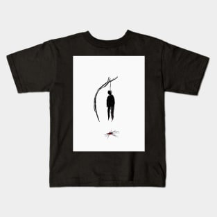 hanging man Kids T-Shirt